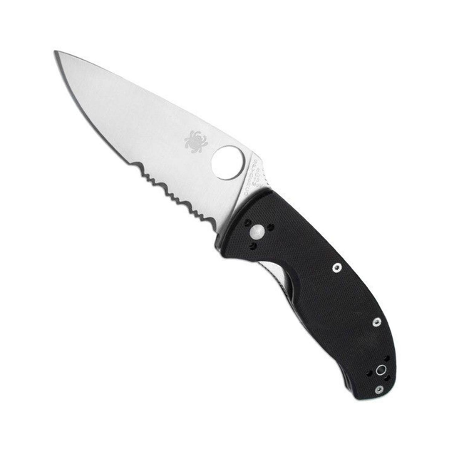 Ніж Spyderco Tenacious G-10 напівсерейтор C122GPS - зображення 1