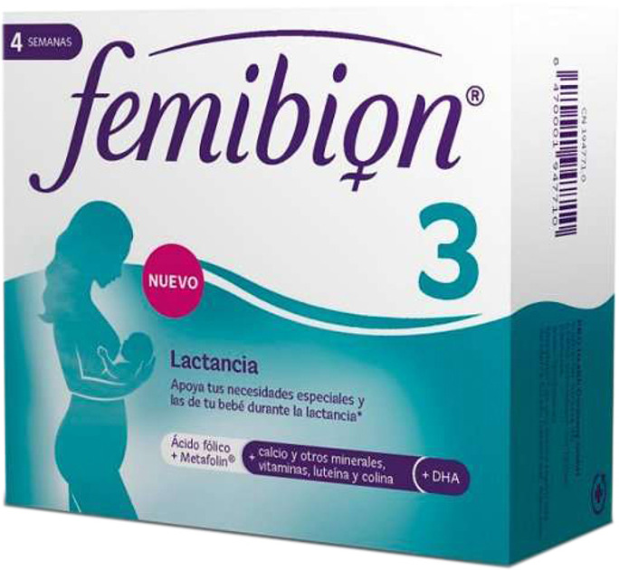 Дієтична добавка Femibion Pronatal 3 28 таблеток + 28 капсул (8470001947710) - зображення 1