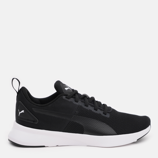 Акція на Підліткові кросівки для хлопчика Puma Flyer Runner Jr 19292801 39 Black/White від Rozetka