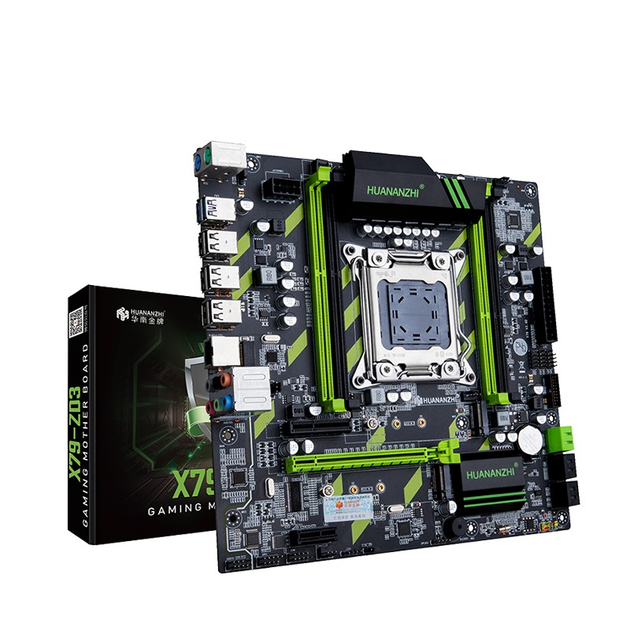 Материнська плата Huananzhi rev. 2.0 X79-ZD3 s2011, Intel X79, PCI-Ex16 (HX79ZD3V2.0) - изображение 3
