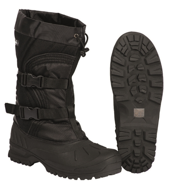 Ботинки тактические Зимние утепленные снеговые Mil-Tec 45 Черный (12876000-012-45) M-T - изображение 1