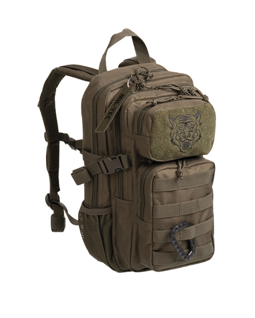 Рюкзак дитячий тактичний Mil-Tec з карабіном 14 л Олива (14001101-14) M-T - зображення 1