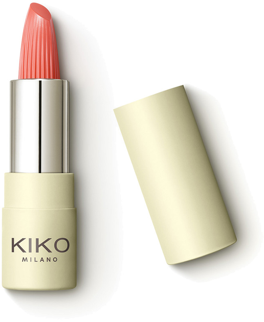 Szminka Kiko Milano Green Me Creamy Lipstick 02 Sun-Dried Apricot 3.2 g (8025272977470) - obraz 2