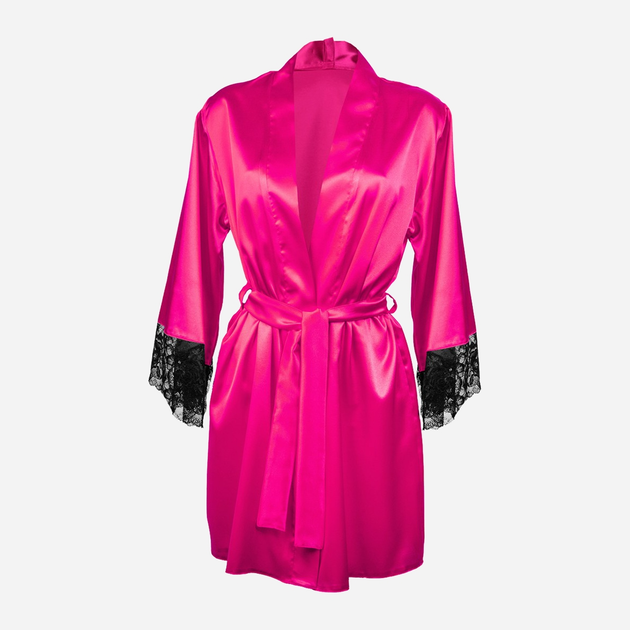 Podomka DKaren Housecoat Adelaide XS Dark Pink (5903251397132) - obraz 1