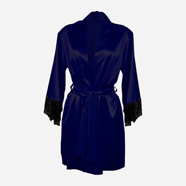 Халат жіночий DKaren Housecoat Adelaide M Navy Blue (5903251397460) - зображення 1