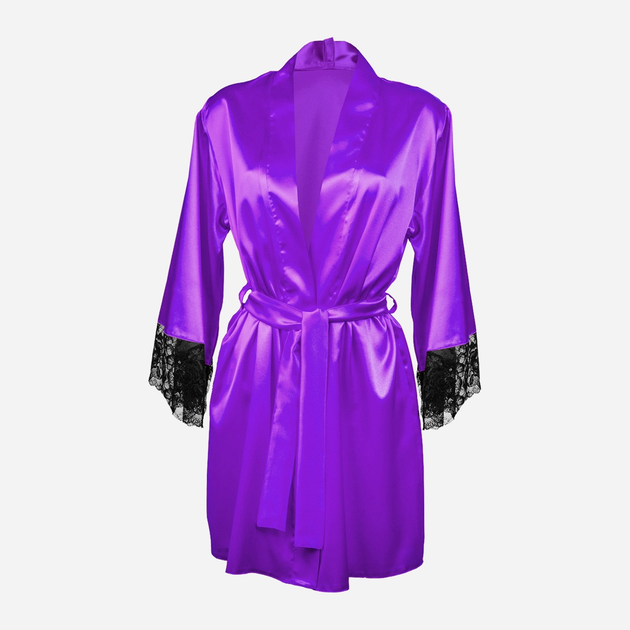 Podomka DKaren Housecoat Adelaide 2XL Violet (5903251397552) - obraz 1