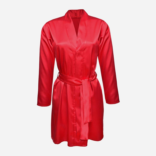 Халат жіночий DKaren Housecoat Agnes 2 S Red (5901780643881) - зображення 2