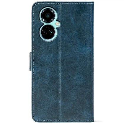 Чохол-книжка Crazy Horse Clasic для Tecno Camon 19 / 19 Pro Dark Blue (Front) (49716) - изображение 3