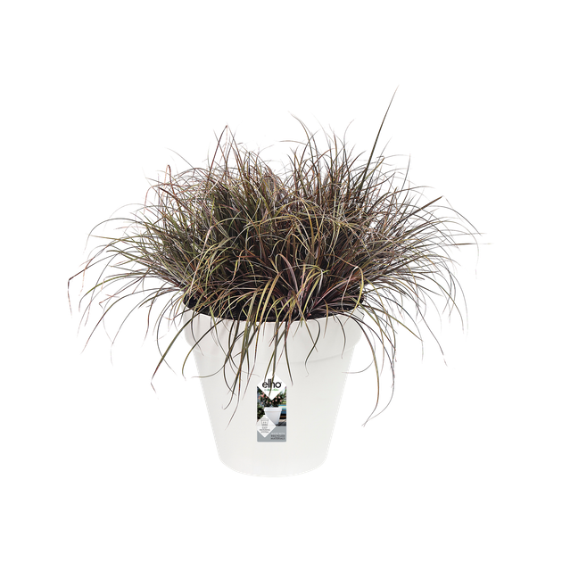 Вазон ELHO Loft Urban Round круглий білий пластиковий 30/26 см (184209) - изображение 3
