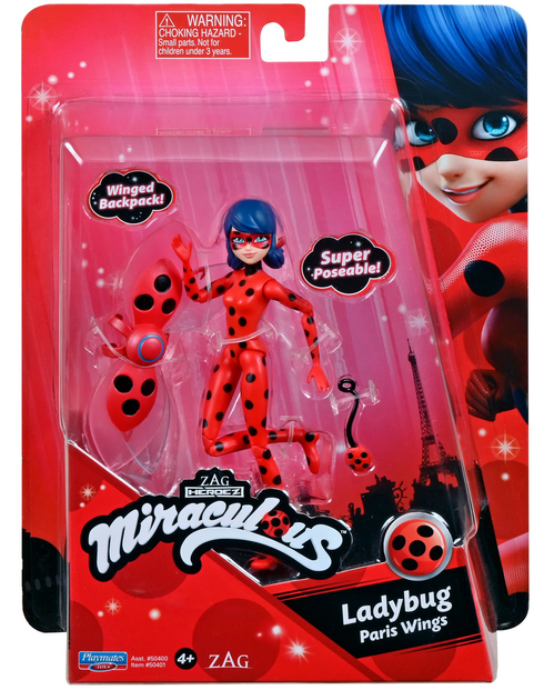 Лялька Playmates Miraculous: Леді Баг і Чорний Кіт 13 см (43377504016) - зображення 3
