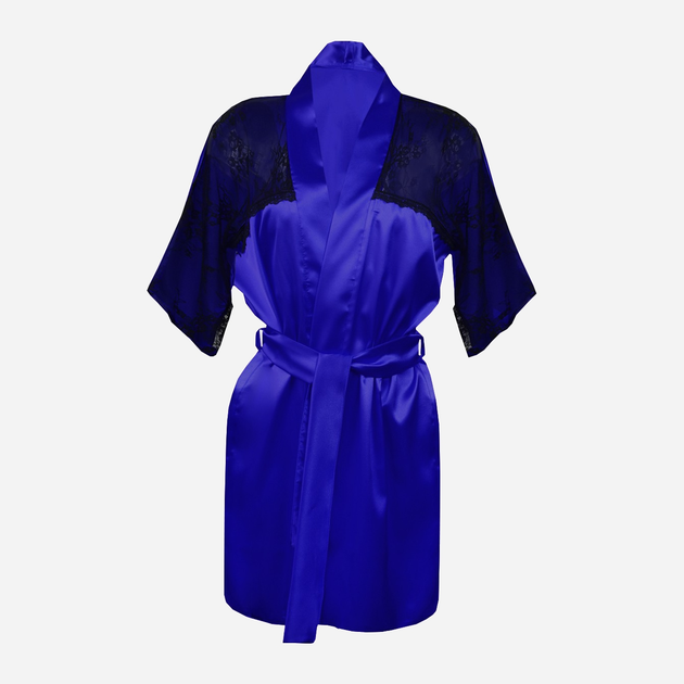 Podomka DKaren Housecoat Barbara S Blue (5903251396180) - obraz 1