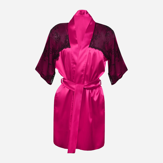 Podomka DKaren Housecoat Barbara S Dark Pink (5903251395640) - obraz 1