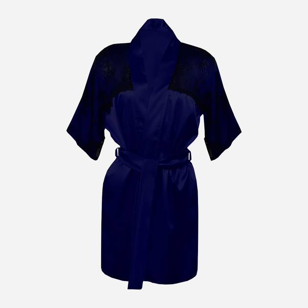 Халат жіночий DKaren Housecoat Barbara S Navy Blue (5903251396067) - зображення 1