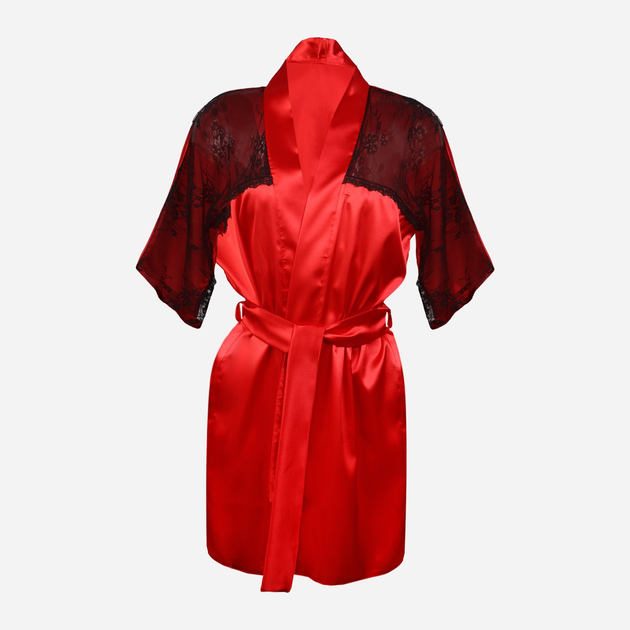 Халат жіночий DKaren Housecoat Barbara S Red (5903251395589) - зображення 1