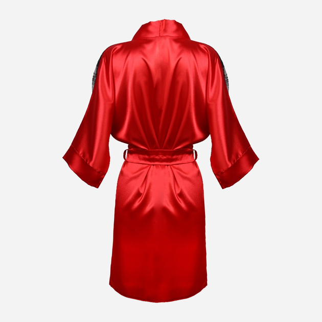 Podomka DKaren Housecoat Barbara 2XL Red (5903251395626) - obraz 2