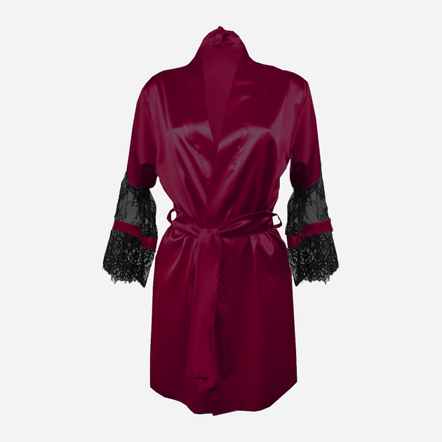 Podomka DKaren Housecoat Beatrice S Crimson (5903251396241) - obraz 1