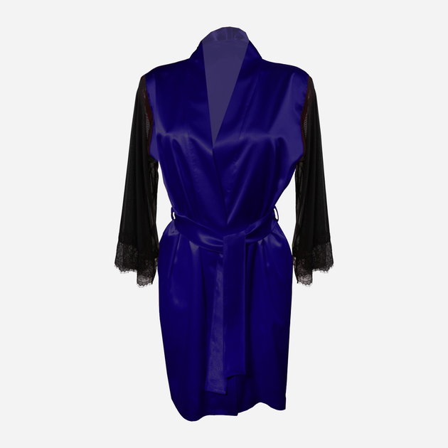 Podomka DKaren Housecoat Bonnie S Navy Blue (5903251384149) - obraz 1