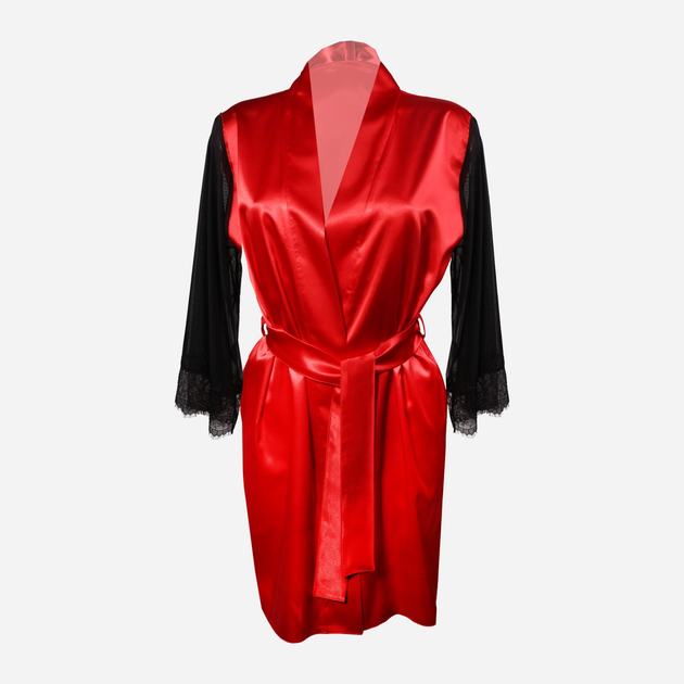 Халат жіночий DKaren Housecoat Bonnie S Red (5903251384088) - зображення 1