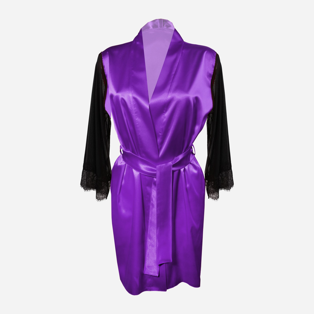 Podomka DKaren Housecoat Bonnie XS Violet (5903251385030) - obraz 1