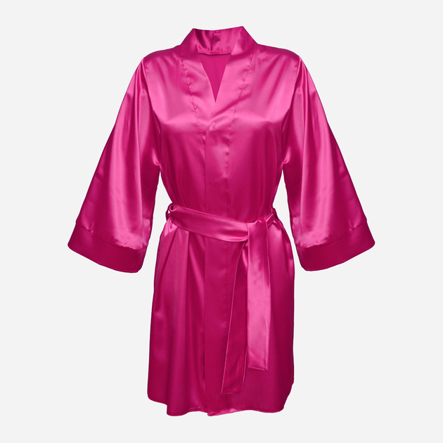 Халат жіночий DKaren Housecoat Candy XS Dark Pink (5902686590934) - зображення 1