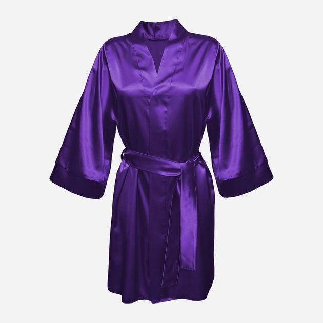 Podomka DKaren Housecoat Candy M Violet (5901780602215) - obraz 1