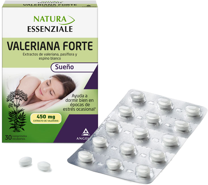 Suplement diety Angelini Valeriana Forte 30 tabletek (8470001717634) - obraz 1