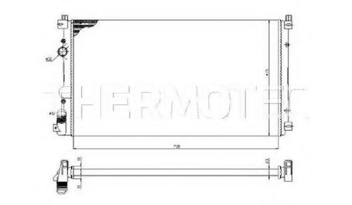 Радіатор Thermotec (D7R010TT) - зображення 1