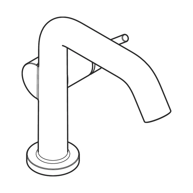 Змішувач для раковини 110 Fine CoolStart Hansgrohe Tecturis S (колір - матова бронза), з донним клапаном push-open 73320140 - зображення 6