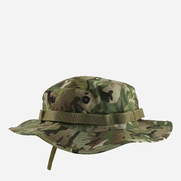 Тактическая панама Kombat UK Boonie Hat US Style Jungle Hat XL Мультикам Черная (kb-bhussjh-btpbl-xl) - изображение 1