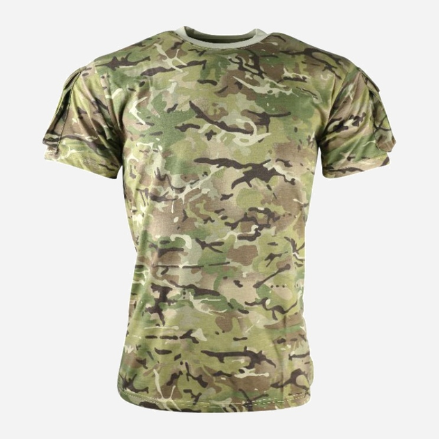 Тактическая футболка Kombat UK TACTICAL T-SHIRT S Мультикам (kb-tts-btp-s) - изображение 1