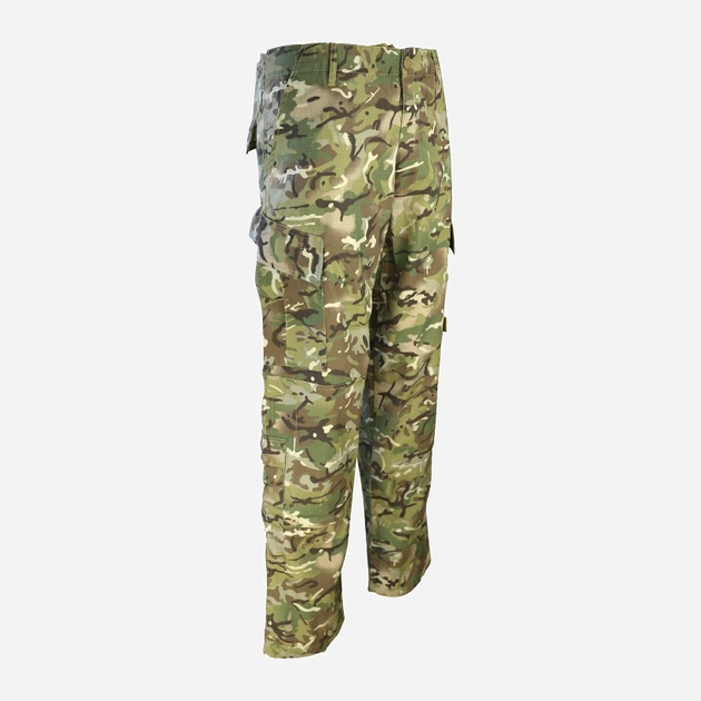 Тактические штаны Kombat UK ACU Trousers S Мультикам Черные (kb-acut-btpbl-s) - изображение 1