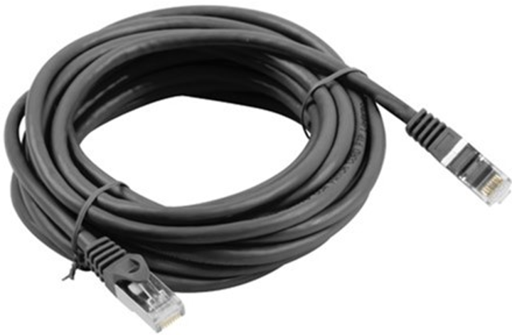 Patchcord Lanberg Cat.6 FTP RJ-45 5 m (PCF6-10CC-0500-BK) - obraz 2