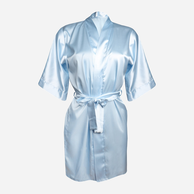 Акція на Халат жіночий DKaren Housecoat 90 L Baby Blue від Rozetka