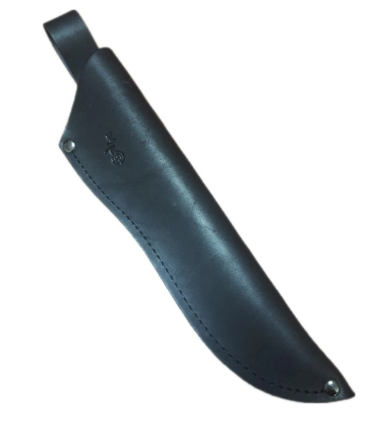 Чехол для ножа №9 кожаный черный 4,2/16 см - изображение 1
