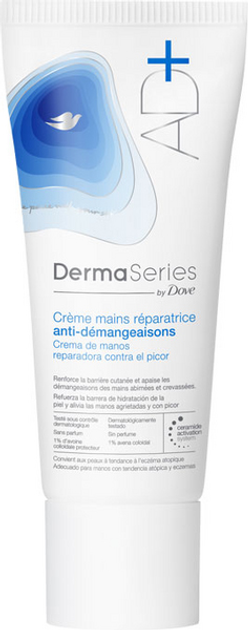 Лосьон для рук Dermaseries Itchy Repairing Hand Cream 75 мл (8720182178022) - зображення 1