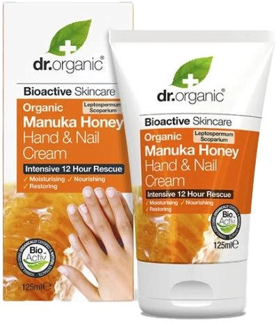 Крем для рук Dr. Organic Manuka Honey Hand Cream 125 мл (5060176672017) - зображення 1