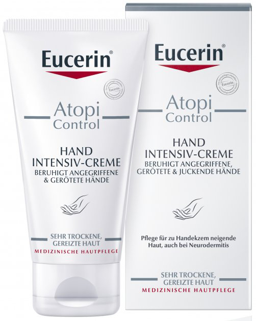 Крем для рук Eucerin Atopicontrol Hand Cream 75 мл (4005800183638) - зображення 1