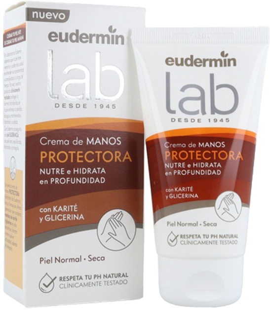 Крем для рук Eudermin Manos Bio Crema Protectora 75 мл (8411014101751) - зображення 1