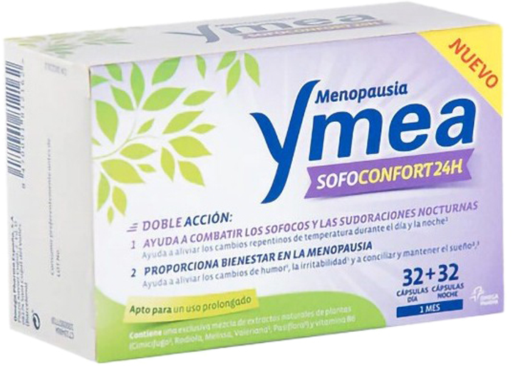 Дієтична добавка Ymea Sofoconfort Day and Night 64 капсул (8470001969217) - зображення 1