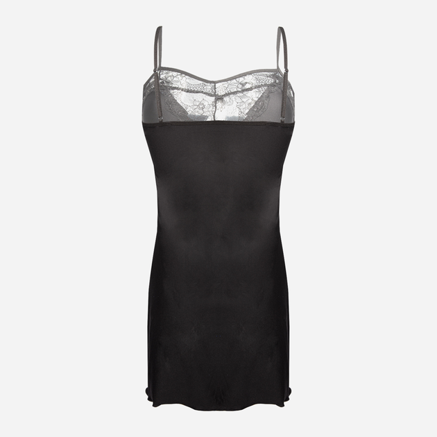 Koszula nocna damska DKaren Slip Aria XS Czarna (5902686565949) - obraz 4