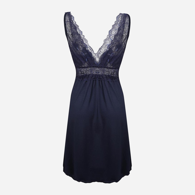 Koszula nocna damska DKaren Slip Belinda 2XL Granatowa (5903251402713) - obraz 4