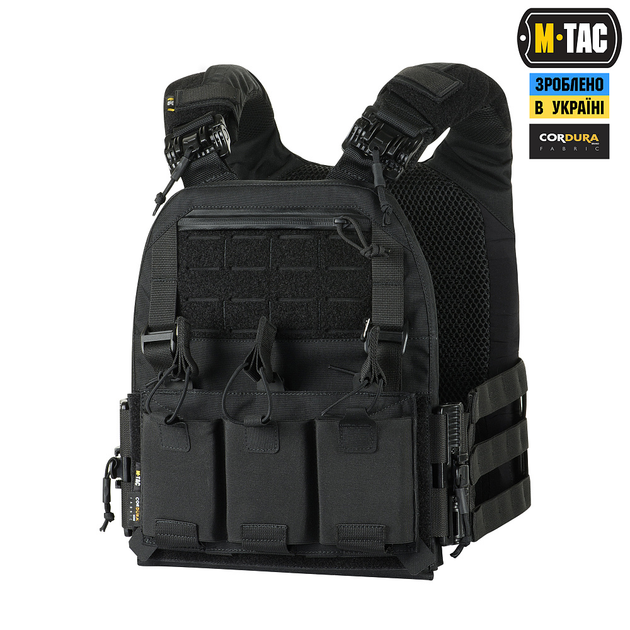 Плитоноска M-Tac cuirass fast qrs black - изображение 2