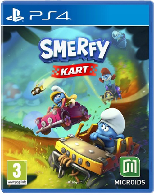 Gra PS4 Smerfy Kart (Blu-ray) (3701529506697) - obraz 1