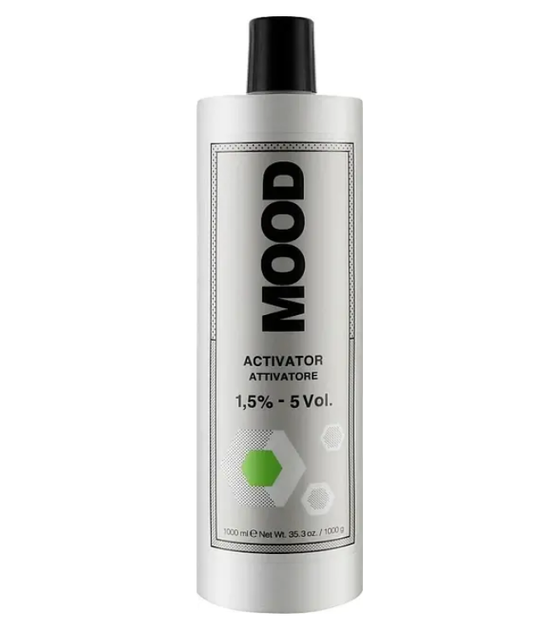 Окислювальна емульсія для фарбування волосся з Алое 1,5% 5 Vol Mood Activator, 1000 мл - зображення 2