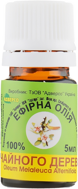 Ефірна олія "Чайного Дерева" - Адверсо 5ml (5ml, 10ml, 20ml) (932197 ...