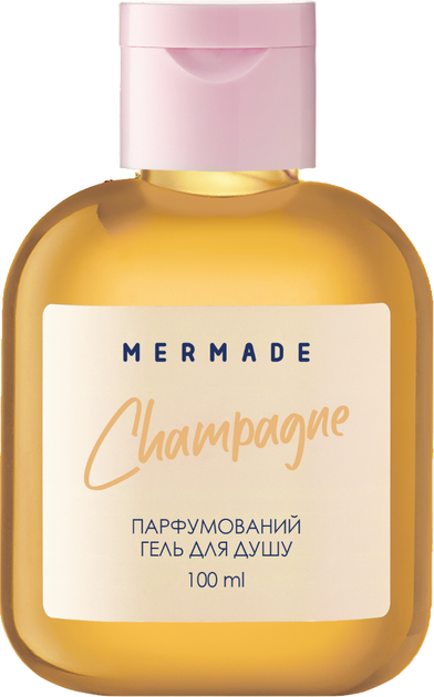 Акція на Парфумований гель для душу Mermade Champagne 100 мл від Rozetka