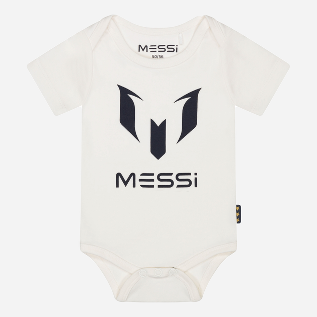 Body niemowlęce Messi S49301-2 62-68 cm Białe (8720815172014) - obraz 1