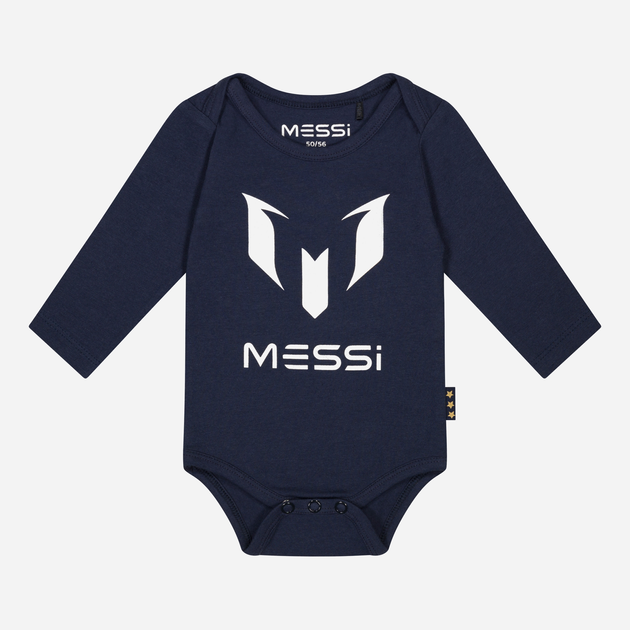 Body niemowlęce Messi S49304-2 50-56 cm Granatowe (8720815172120) - obraz 1
