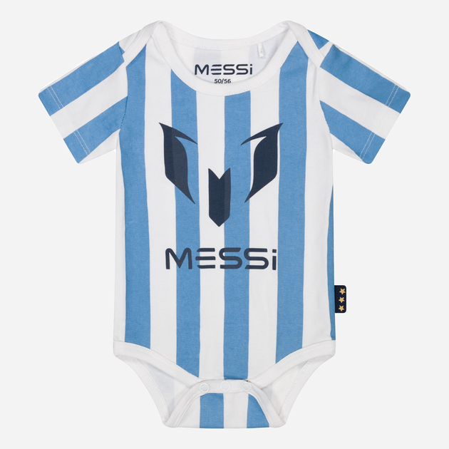 Боді для малюка Messi S49305-2 86-92 см Light Blue/White (8720815172199) - зображення 1