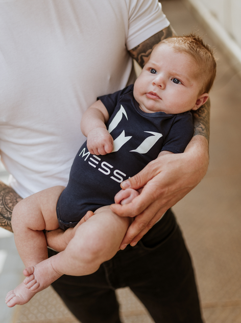 Дитяче боді для хлопчика Messi S49304-2 62-68 см Navy (8720815172137) - зображення 3